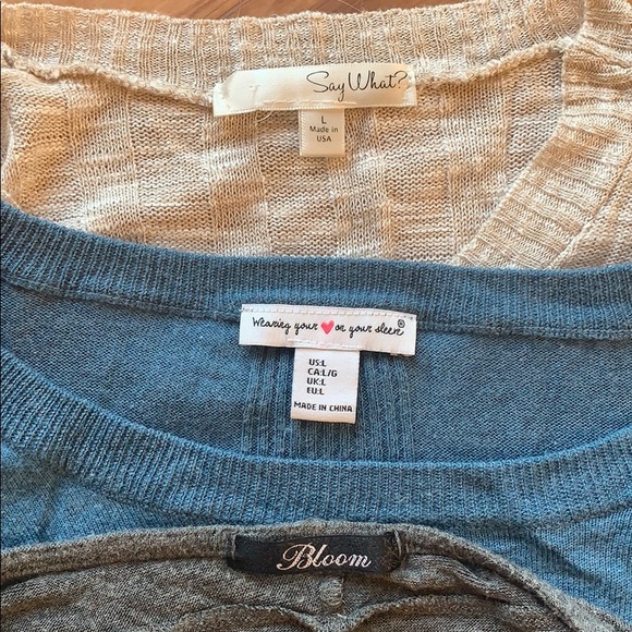 3pc Sweater Bundle - Picture 8 of 8